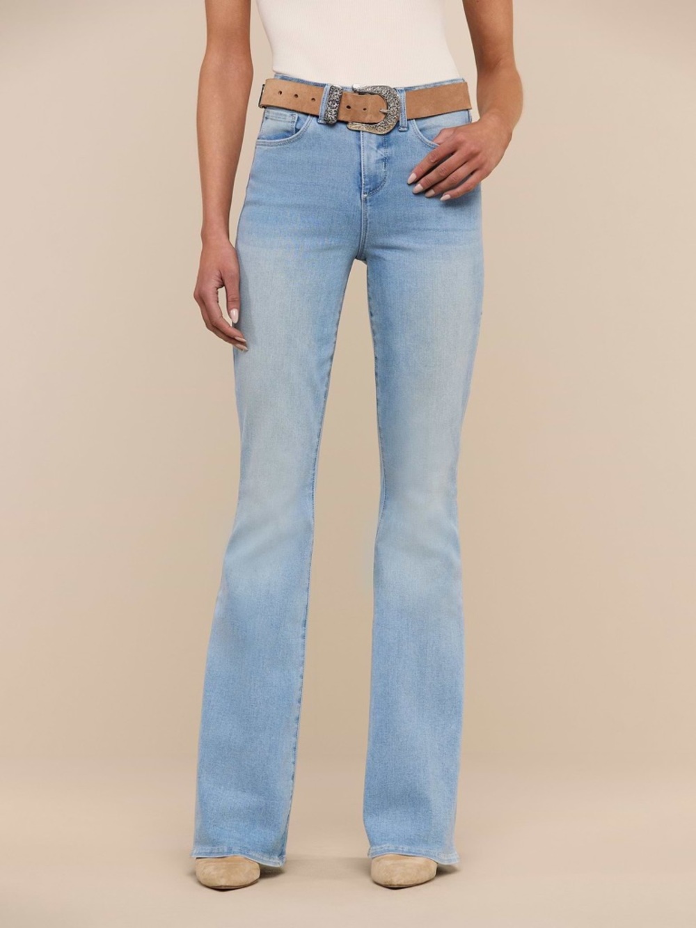 L'AGENCE Women's Marty High-Rise Flare Jeans